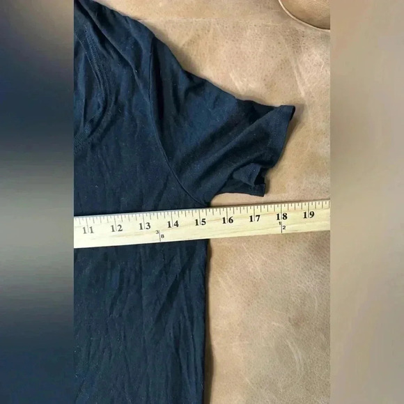 ATM Modal Tee Shirt Black Small Petite Anthony Thomas Melillo Basic Layering - Picture 8 of 10